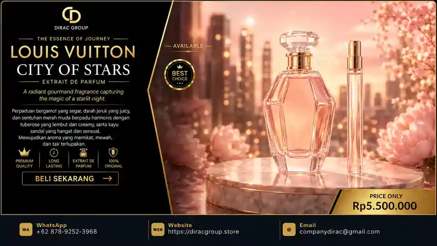 Etalase toko parfum modern