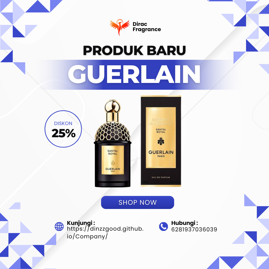Display varian parfum di toko